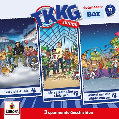 Spürnasen-Box 11 (Folgen 31,32,33), 3 CDs