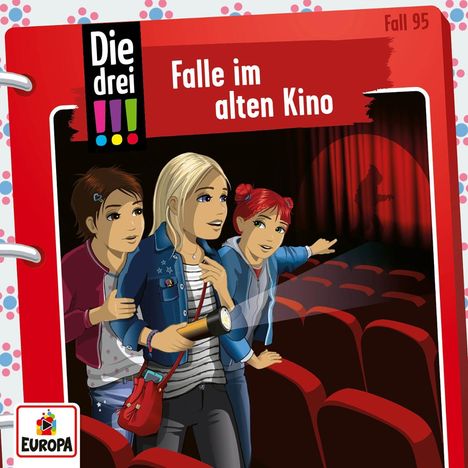 Maja von Vogel: Die drei !!! (Folge 95) Falle im alten Kino, CD