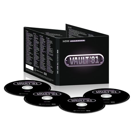 Now Yearbook The Vault: 1981, 4 CDs