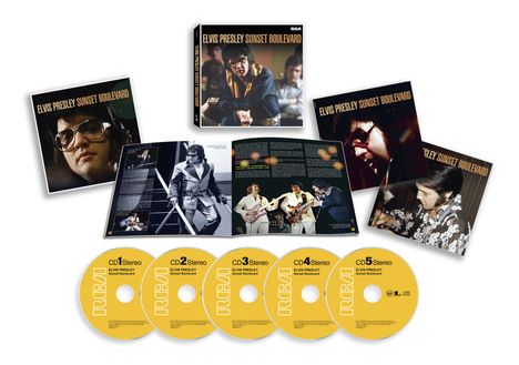 Elvis Presley: Sunset Boulevard, 5 CDs