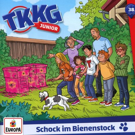 TKKG Junior (Folge 38) Schock im Bienenstock, CD