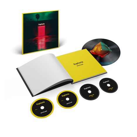 Schiller: Euphoria (Limited Premium Deluxe Edition), 2 CDs, 2 Blu-ray Discs und 1 LP