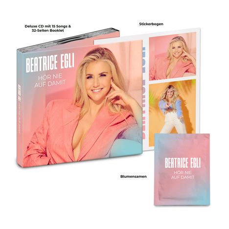 Beatrice Egli: Hör nie auf damit (Deluxe Edition), CD