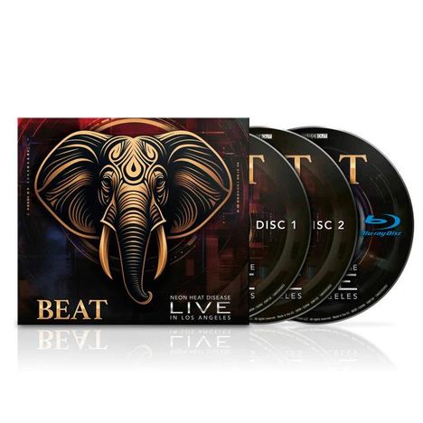 BEAT: Live (Special Edition), 2 CDs und 1 Blu-ray Disc