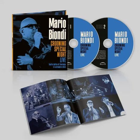 Mario Biondi (geb. 1971): Crooning Special Night Live - Teatro Antico Di Taormina 2024 (Deluxe Edition), 2 CDs