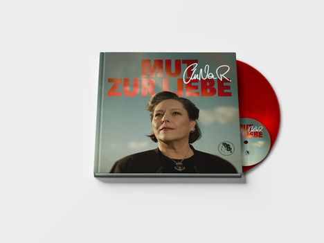 AnNa R. (Andrea Rosenbaum): Mut zur Liebe (Limitiertes Premium Artbook) (Red Vinyl), 1 LP und 1 CD