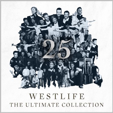 Westlife: 25 – The Ultimate Collection, CD