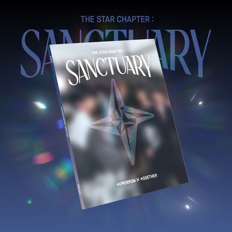 Tomorrow X Together (TXT): The Star Chapter: SANCTUARY (KNIGHT Ver.), 1 CD and 1 Buch