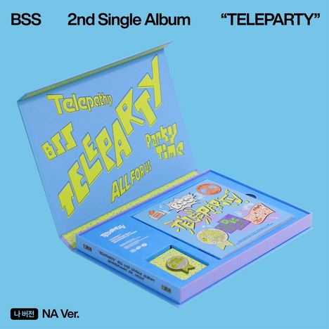 BSS (BooSeokSoon): BSS 2nd Single Teleparty (NA Ver.), Single-CD