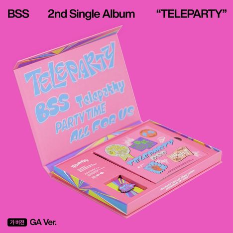 BSS (BooSeokSoon): BSS 2nd Single Teleparty (GA Ver.), Single-CD