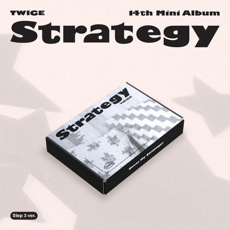 Twice (South Korea): STRATEGY (Step 3 ver.), 1 CD und 1 Buch