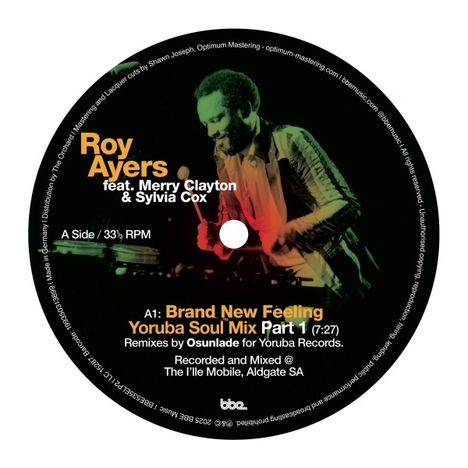 Roy Ayers (1940-2025): Brand New Feeling - Yoruba Soul Remixes, LP
