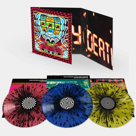 King Gizzard and the Lizard Wizard: King Gizzard - Live in Las Vegas '24, 3 LPs