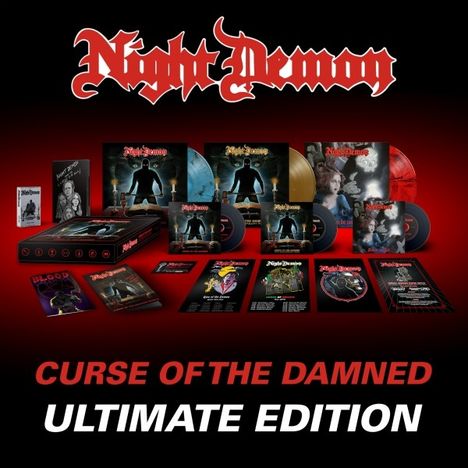 Night Demon: Curse of the Damned - Ultimate Edition Box Set, 8 CDs
