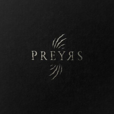 Text: "PREYRS" mit einem Krallenlogo auf schwarzem Hintergrund.
