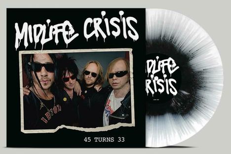 Midlife Crisis: 45 Turns 33 (Ltd. Black/White Splatter LP), LP