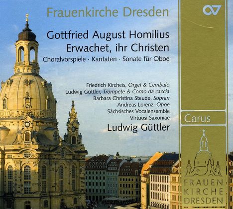 Gottfried August Homilius (1714-1785): Choralvorspiele 1, CD