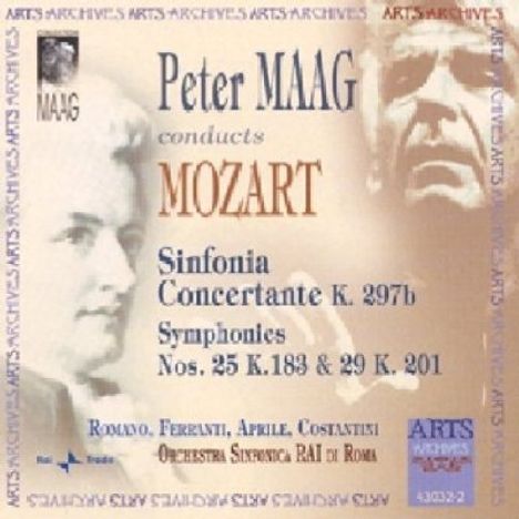 Wolfgang Amadeus Mozart (1756-1791): Symphonien Nr.25 &amp; 29, CD