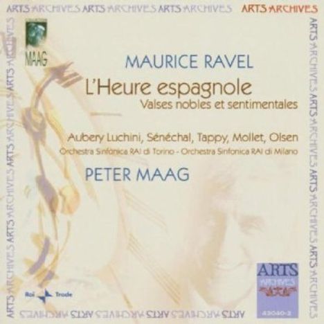 Maurice Ravel (1875-1937): L'heure espagnole, CD