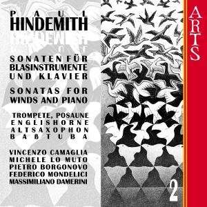 Paul Hindemith (1895-1963): Sonaten f.Bläser &amp; Klavier Vol.2, CD
