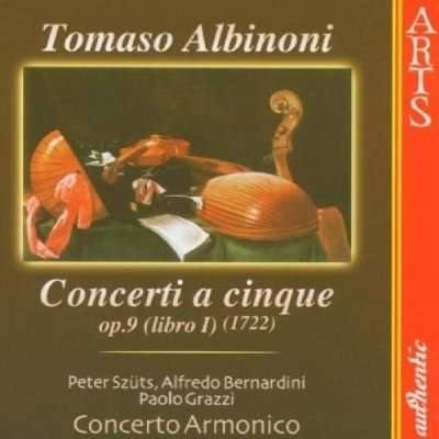 Tomaso Albinoni (1671-1751): Oboenkonzerte op.9 Nr.1-6, CD