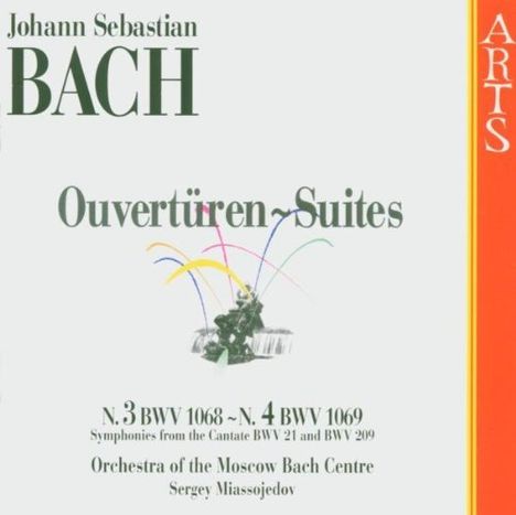 Johann Sebastian Bach (1685-1750): Orchestersuiten Nr.3 &amp; 4, CD