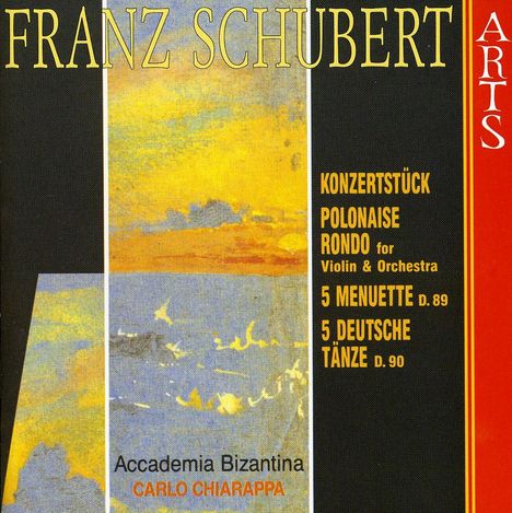 Franz Schubert (1797-1828): Werke für Violine &amp; Orchester, CD