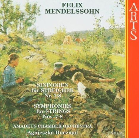 Felix Mendelssohn Bartholdy (1809-1847): Symphonien Nr.7 &amp; 8, CD