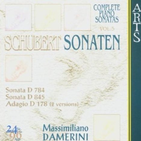 Franz Schubert (1797-1828): Klaviersonaten D.784 &amp; 845, CD