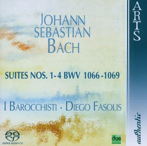 Johann Sebastian Bach (1685-1750): Orchestersuiten Nr.1-4, Super Audio CD