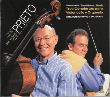 Carlos Prieto - Tres Conciertos para Violoncello y Orquesta, CD