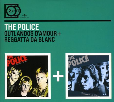 The Police: 2 For 1: Outlandos D'Amour/ Regatta Da Blanc, 2 CDs