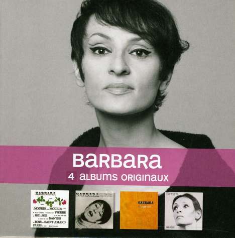 Barbara (1930-1997): Barbara Chante Barbara / Barbara / L'Aigle Noir / Amours Incestueuses, 4 CDs