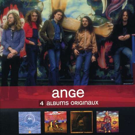 Ange: 4 Albums Originaux (Box-Set), 4 CDs
