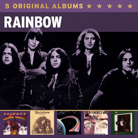 Rainbow: 5 Original Albums, 5 CDs