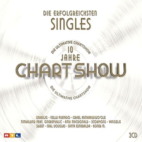 Die ultimative Chartshow: Die erfolgreichsten Singles, 3 CDs