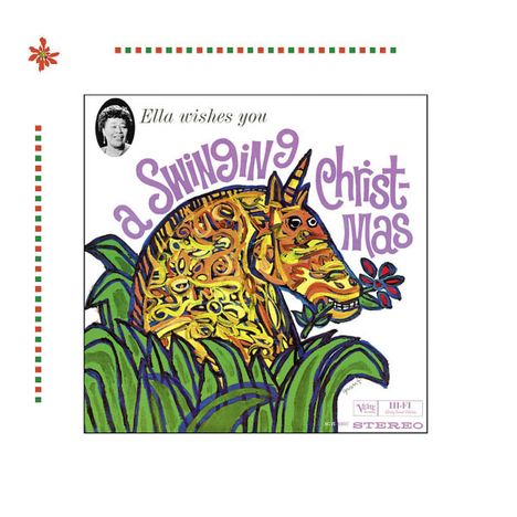 Ella Fitzgerald (1917-1996): Ella Wishes You A Swinging Christmas, LP