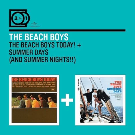 The Beach Boys: The Beach Boys Today! / Summer Days (And Summer Nights!!), 2 CDs