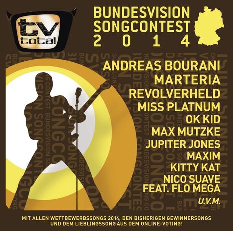 Bundesvision Songcontest 2014, 2 CDs