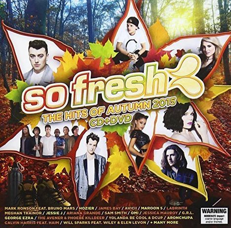 So Fresh: The Hits Of Autumn 2015, 1 CD und 1 DVD