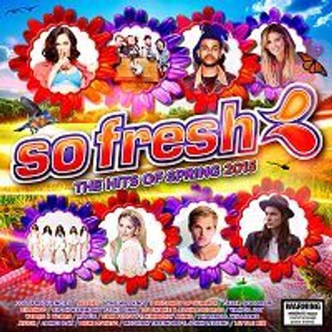 Pop Sampler: So Fresh: The Hits Of Spring 2015, 1 CD und 1 DVD