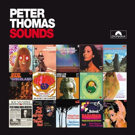 Peter Thomas: Peter Thomas Sounds, 5 CDs