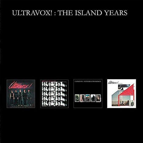 Ultravox: The Island Years (Box-Set), 4 CDs