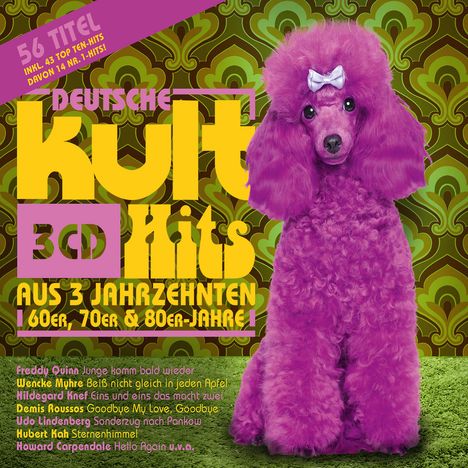 Deutsche Kulthits Aus 3 Jahrzehnten, 3 CDs