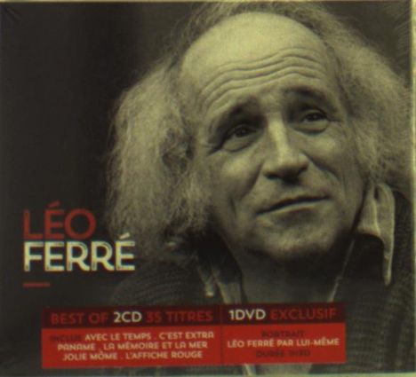 Leo Ferre (1916-1993): Best  Of, 2 CDs und 1 DVD