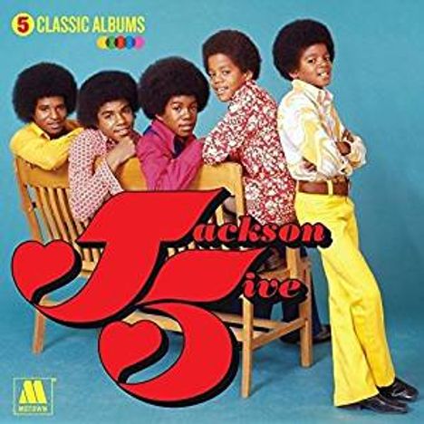 The Jacksons (aka Jackson 5): 5 Classic Albums, 5 CDs