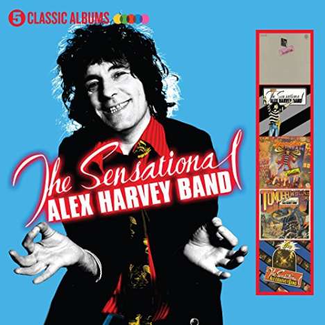 Alex Harvey: 5 Classic Albums - The Sensational Alex Harvey Band, 5 CDs