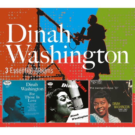 Dinah Washington (1924-1963): 3 Essential Albums, 3 CDs