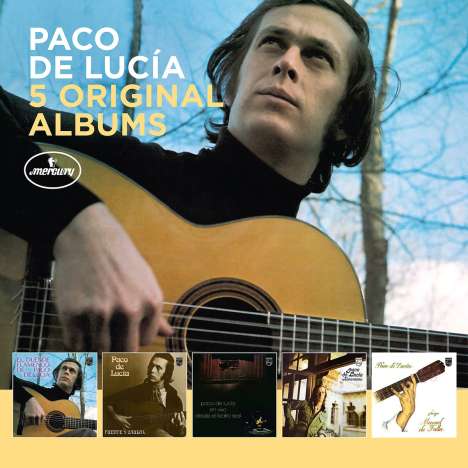 Paco De Lucía (1947-2014): 5 Original Albums, 5 CDs