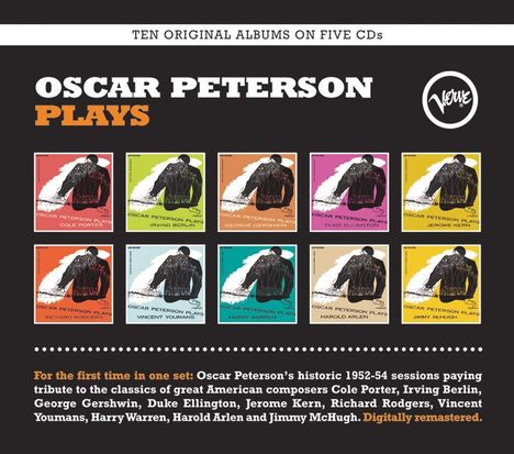 Oscar Peterson (1925-2007): Oscar Peterson Plays (Boxset), 5 CDs